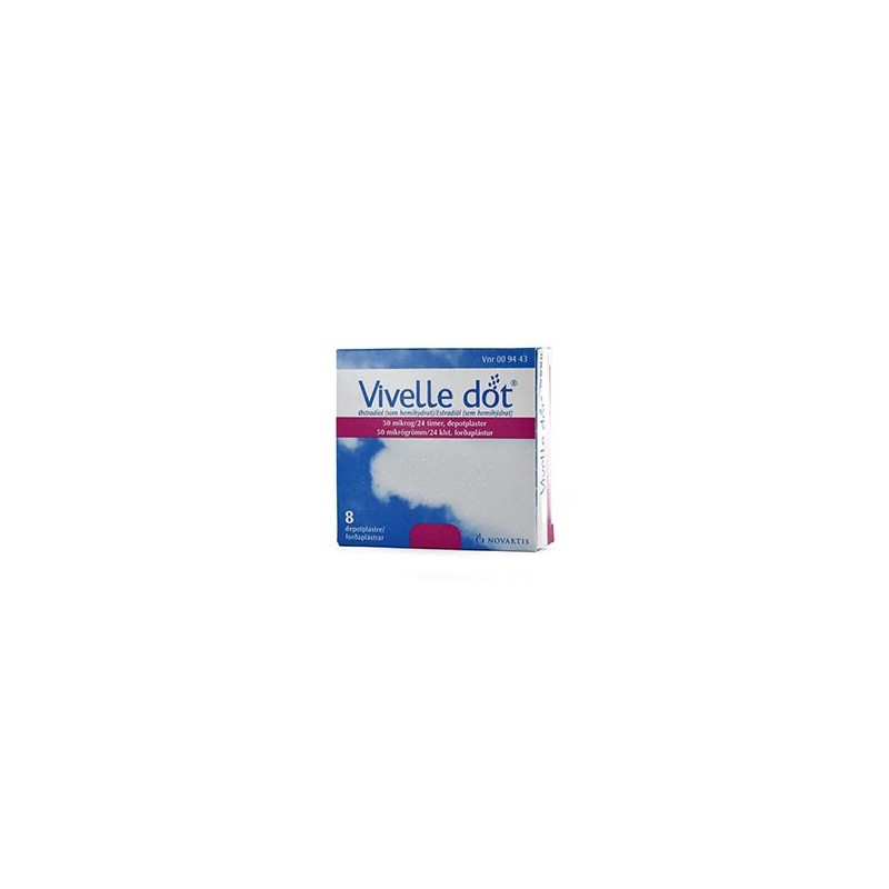 Vivelle Dot Brand Name  -Estradiol 0.025mg Qty.24