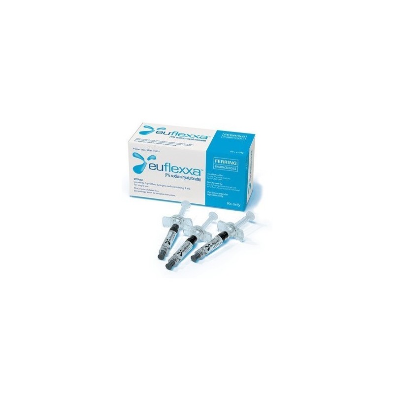 Euflexxa Brand Name - Sodium hyaluronate 1% 3 Syringes